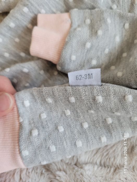 Komplet dzieciecy r. 62