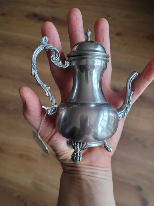 Peça decorativa em estanho puro (97% SN)