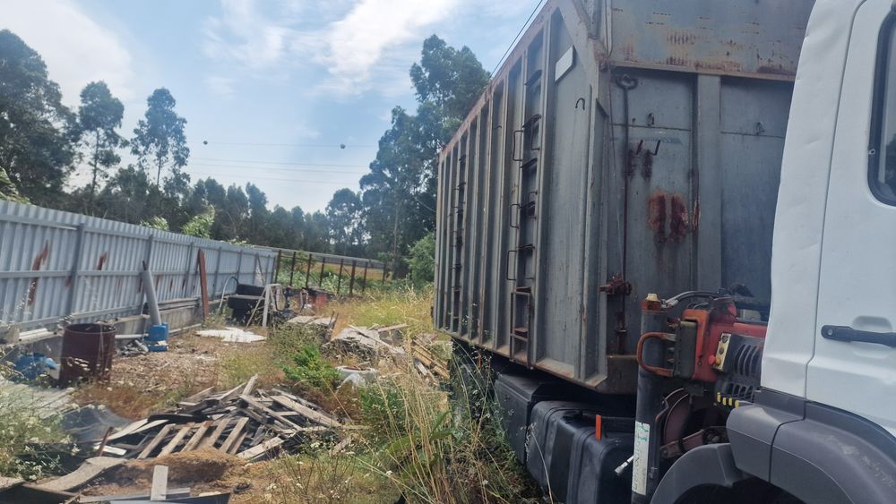 Caicha contentor basculante ferro grosso caicha para carga de ferro