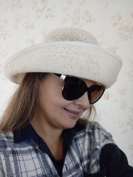Капелюх пляжний соломка