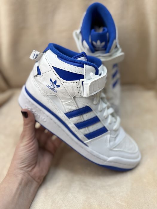 Високі кросівки оригінал Adidas Forum mid j розмір 38