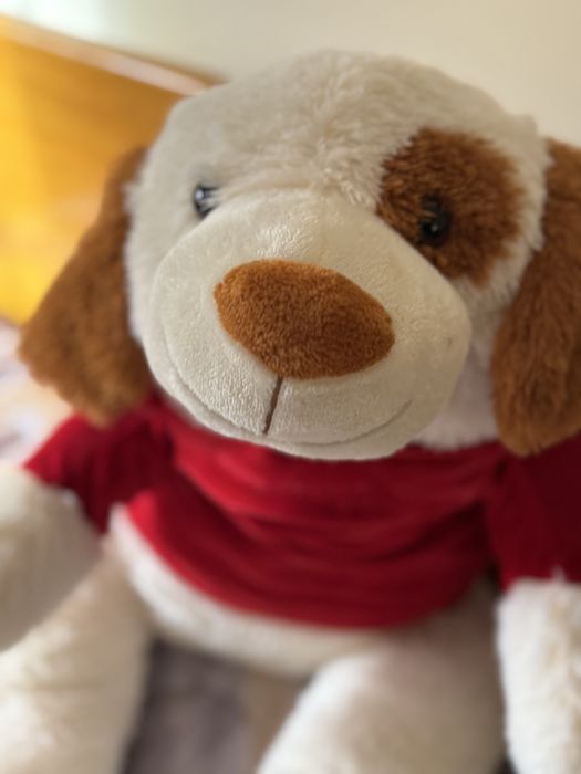 Lindo peluche, com revestimento muito fofo!