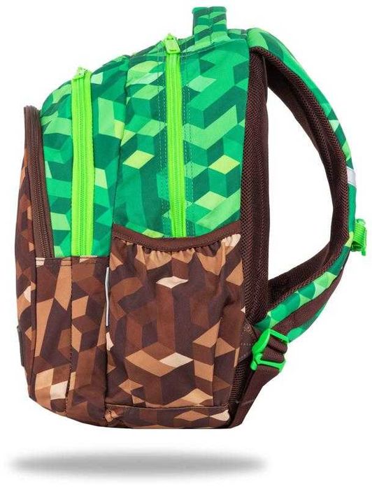 Zestaw plecak + piórnik + worek (Minecraft) Jerry City Jungle CoolPack