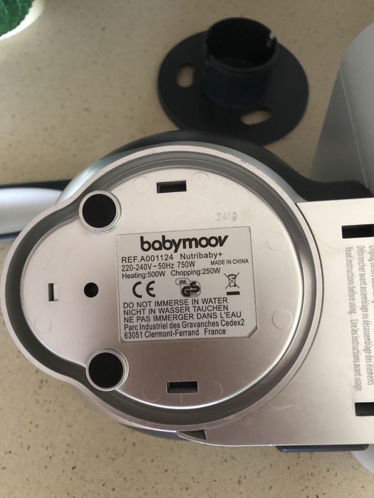 Пароварка-блендер babymoov nutribaby+ gray (a001124)