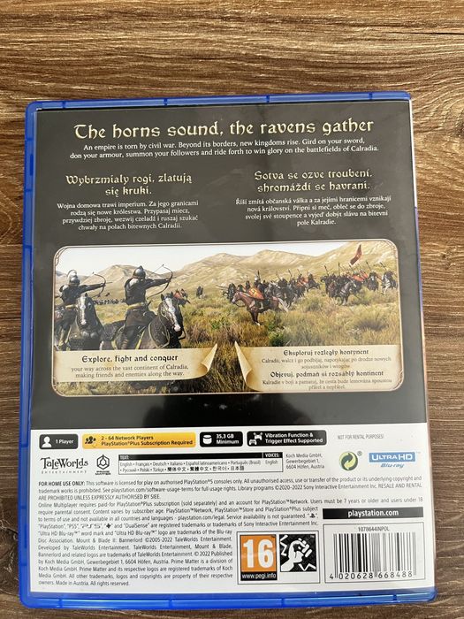 Mount blade 2 bannelord PS5
