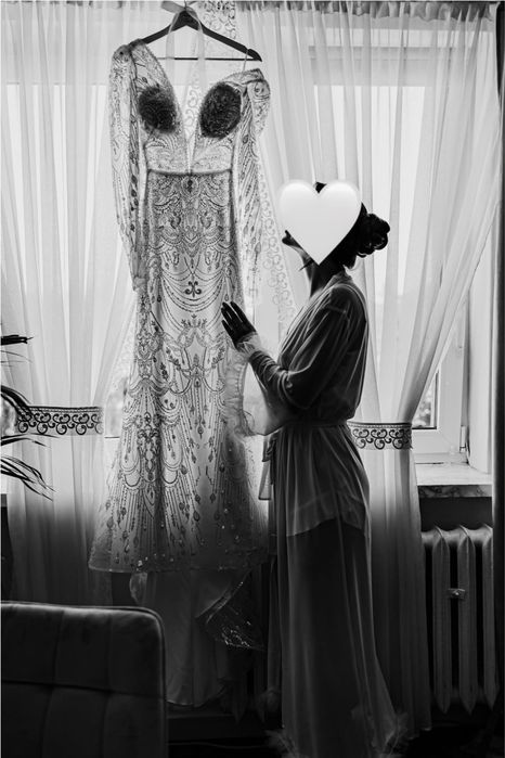 Suknia ślubna syrenka
