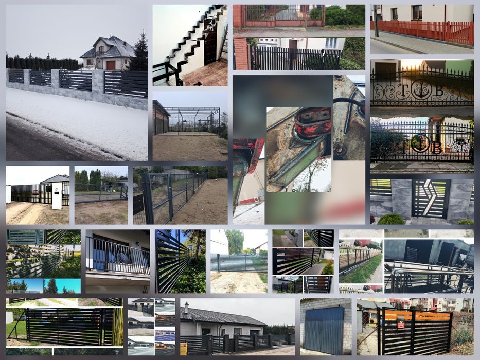 Usługi Spawalnicze / Wiaty / Ogrodzenia /Schody Metalowe / Wrota / Bal