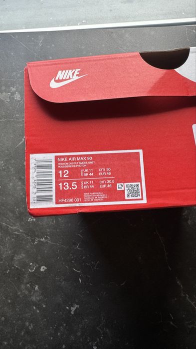 Nike Air Max 90 ‘Photon Dust/Phantom’ | Rozmiar 46 | Nowe, oryginalne
