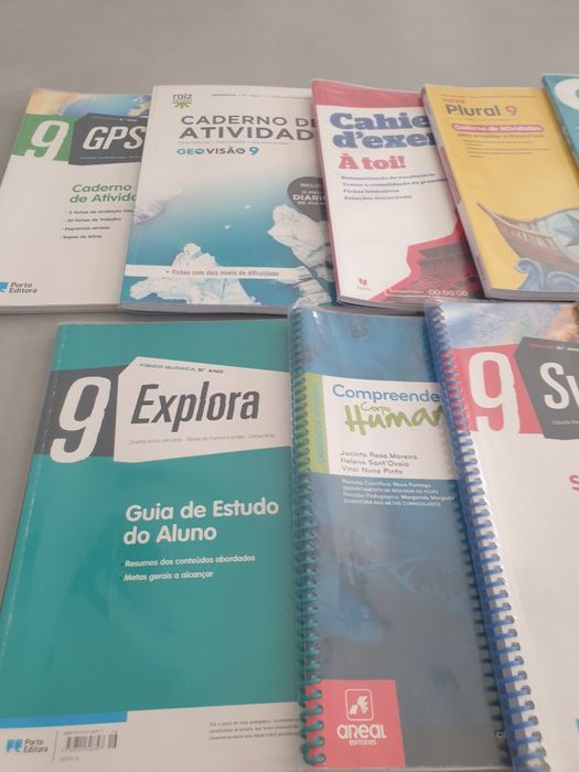 Cadernos de atividades 9°ano