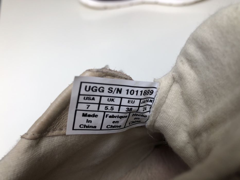 Skórzane buty UGG