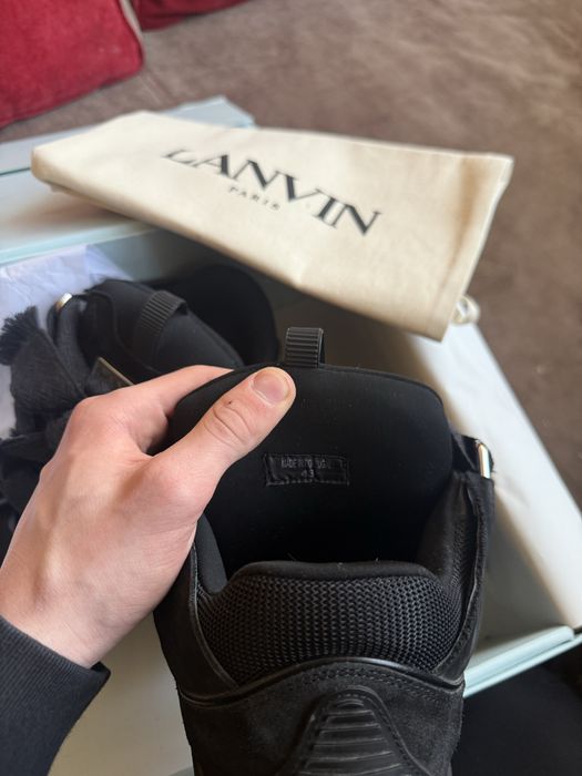 Кроссовки Lanvin curb black — zdjęcie 4