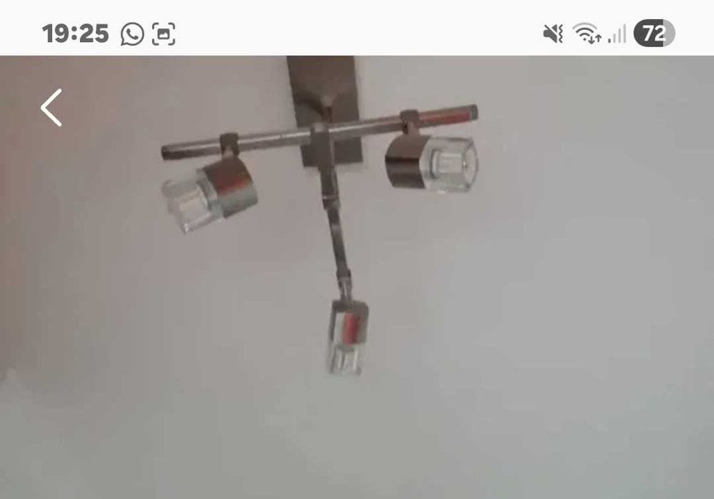 Focos inox giratórios