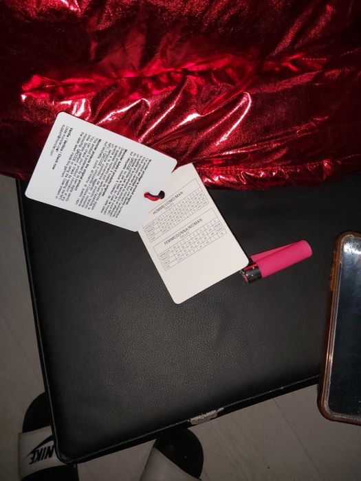 Colete moncler vermelho