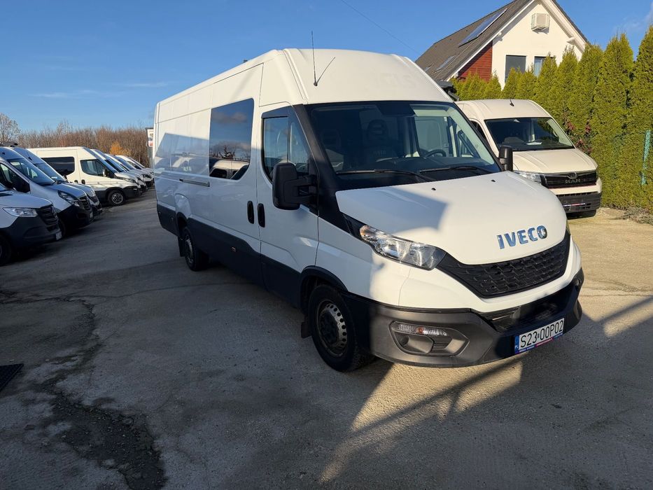 Iveco DAILY 35S16 L4H2 Brygadowka  7 OSÓB OD REKI  IVECO DAILY 35S16 brygadówka 7 osób L4H2
