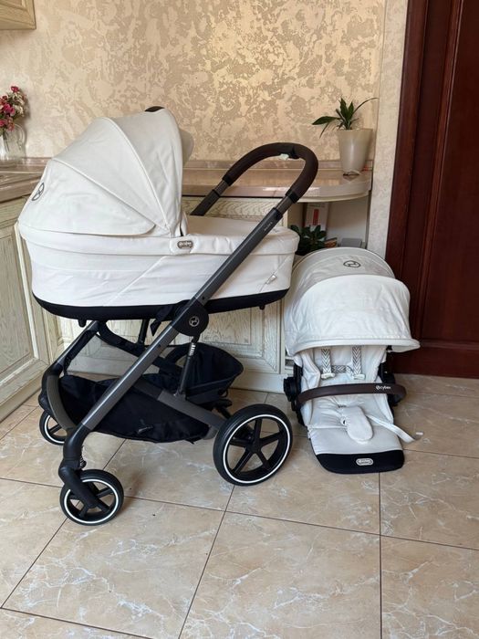 2025 року Cybex balos S Lux 2в1 молочна