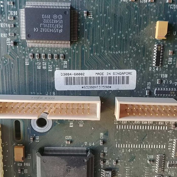 Серверная 2-х процессорная материнка