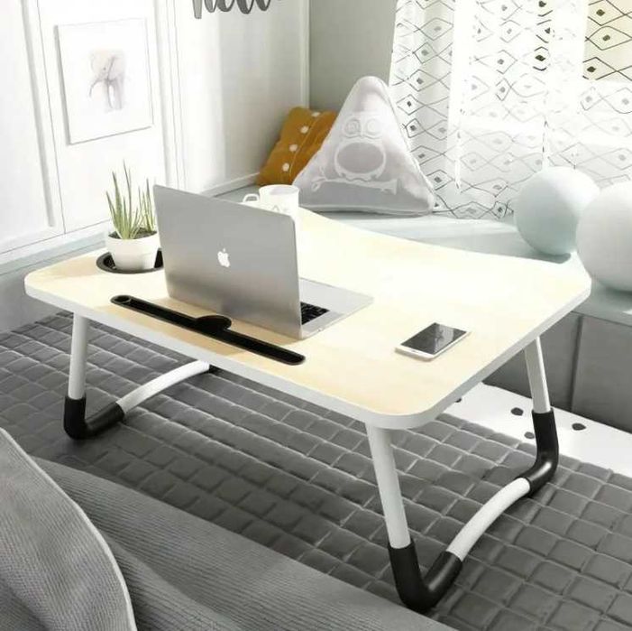 Столик-підставка для ноутбука, під планшет з знімним підсклянником