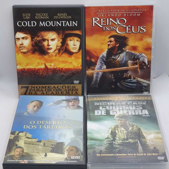 Lote 19/2 - Pack de 18 Filmes de Guerra Em DVD - Ref. VI