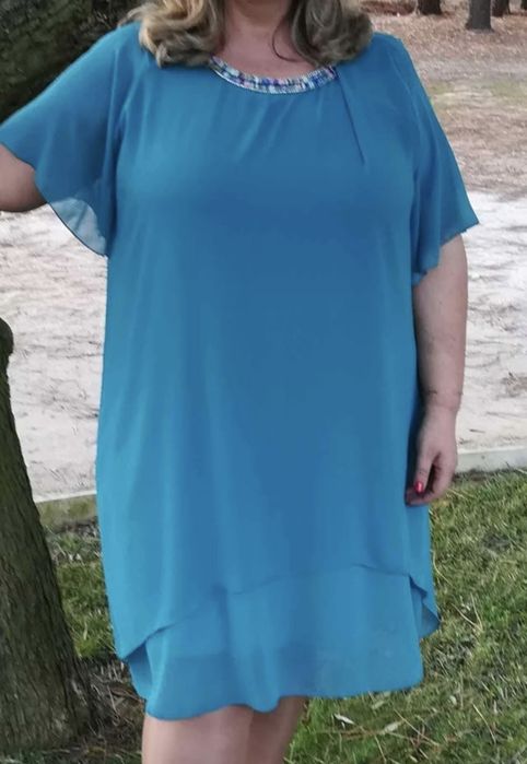 Vestido de cerimónia, ou para ocasião especial, tamanho XXL