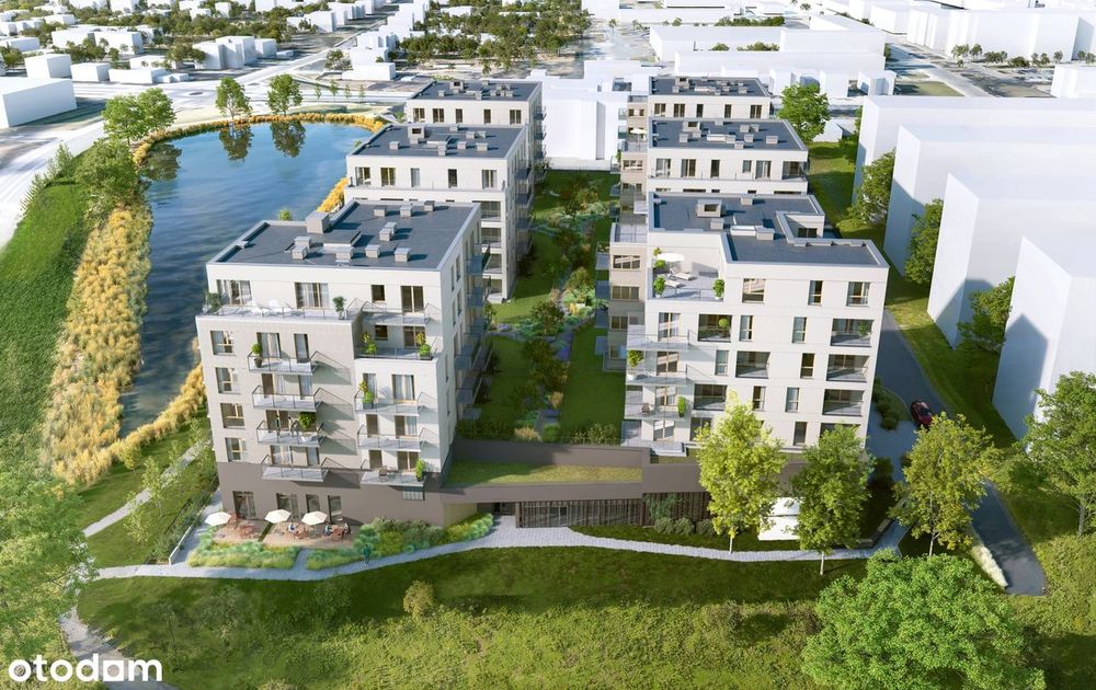 2-pokojowe mieszkanie 36m2 + taras Bezpośrednio