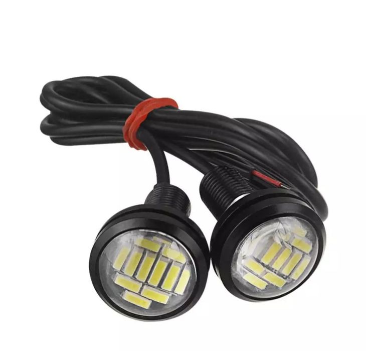 Врезные Led ДХО Орлиный глаз все цвета