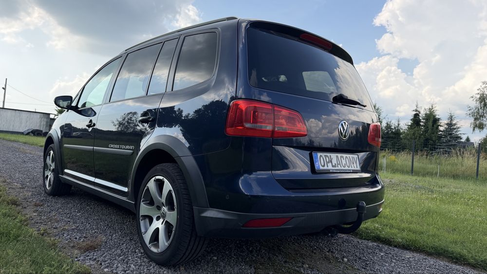 Volkswagen Crosstouran ledy webasto bixenon panorama 7 osobowy zamiana
