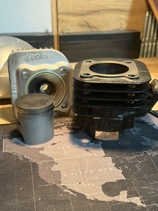 Цпг Polini Sport 70cc, Yamaha Jog 3kj 5bm minarelli AC поршневая