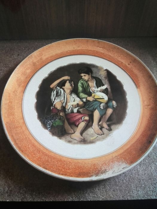 Prato decorativo fainças capôa