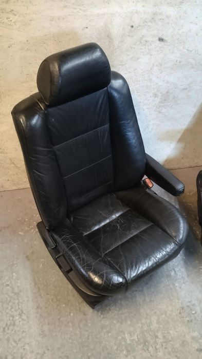 Салон сидения кожа bmw e34