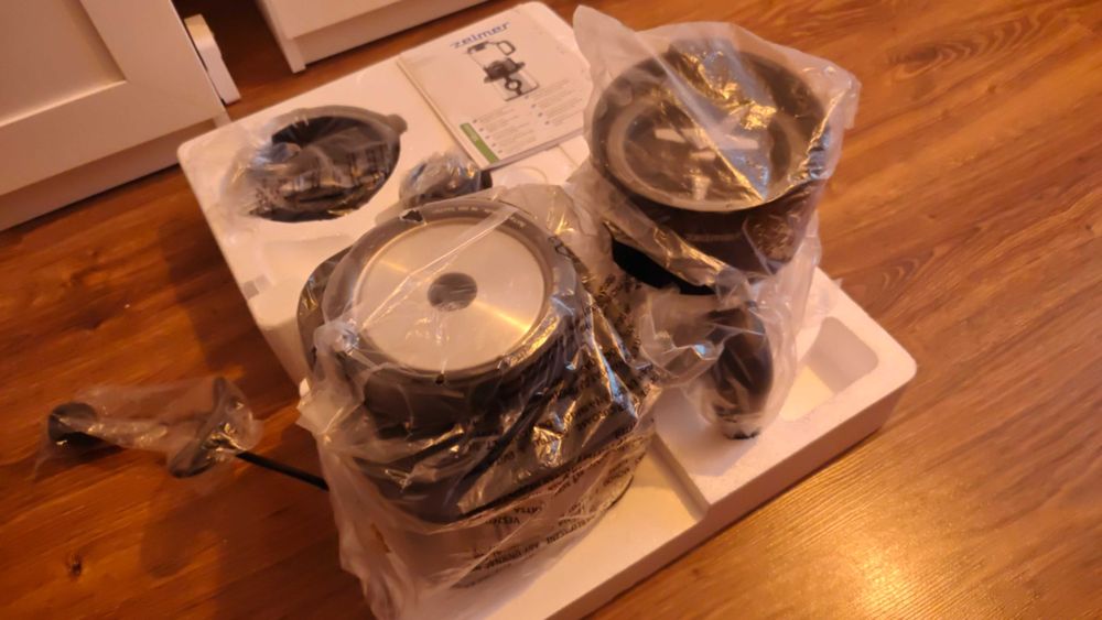 Mikser kielichowy Zelmer sb2000 z funkcją gotowania. NOWY !