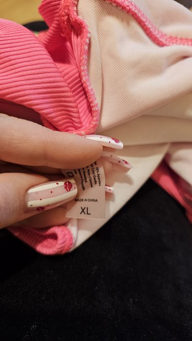 Kostium jednoczesciowy neonowy sexy xl