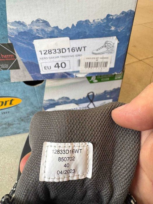 Зимові термо черевики Grisport Nero Dakar Trekking Idro12833D16WT(40)!