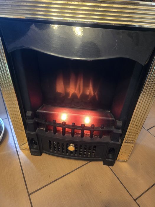 Kominek elektyczny 2000 w ozdobny z nawiewem