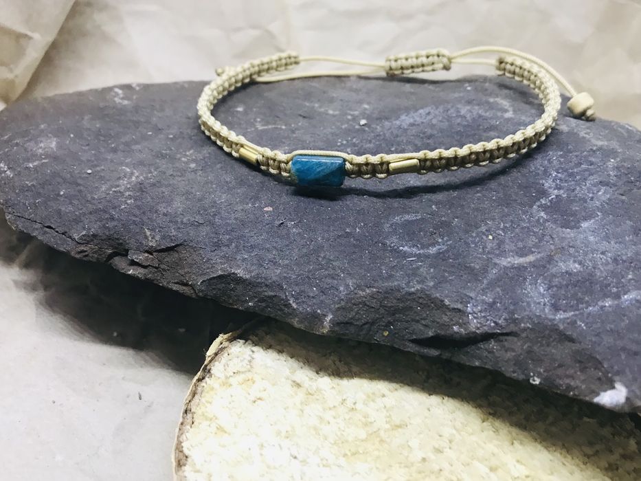 Biżuteria męska,bransoletka męska z naturalnym kamieieniem