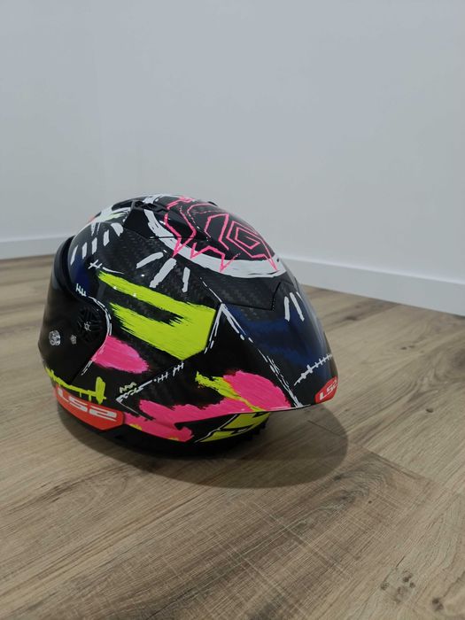 Capacete ls2 ff805 thunder Gp aero réplica Aldeguer 2025