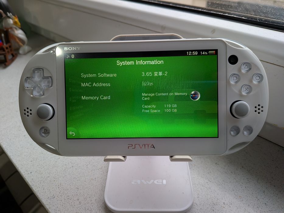 PS Vita Slim 2000 / Przerobiona 120GB
