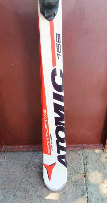 Горнолыжный комплект: Лыжи Atomic 166 см + Ботинки Rossignol 45р.
