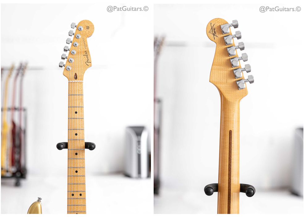 2009 Fender Custom Shop Deluxe Stratocaster in HLE Gold