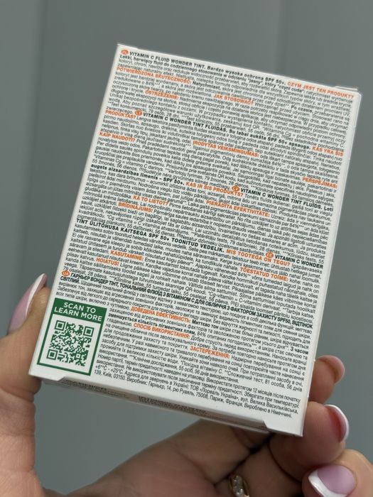 Wonder Tint Vitamin C Garnier NOWY ! Spf 50, odcien Light