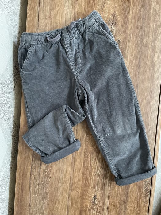 Вельветові штани для хлопчика Zara, утеплені, 98 см