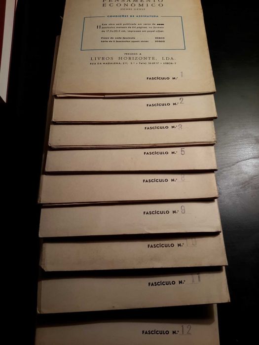 Henri Denis - História do Pensamento Económico (fascículos avulsos)