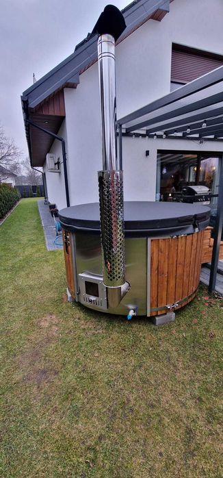 Jacuzzi Hot Tub Bania Balia Ogrodowa SPA Gorąca Pokrywa Termiczna