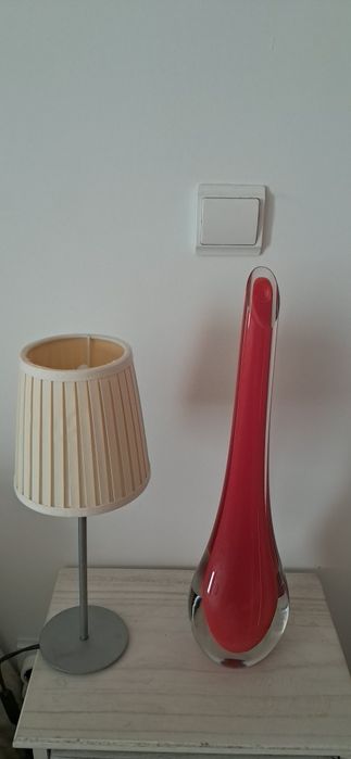 Jarra Solitario vermelha 50cm Alt