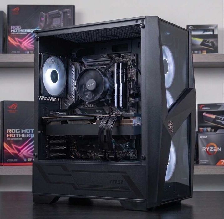 PC Gaming Ryzen 5 5500 + RX 5700 8GB | 16GB RAM | SSD 512GB