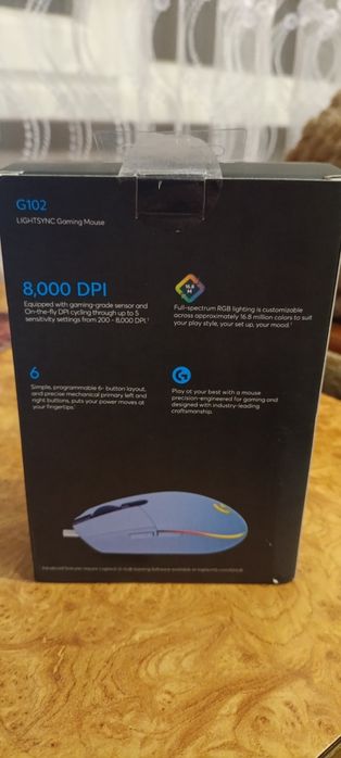Мишка Logitech g102