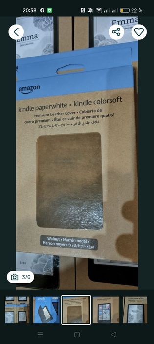 Kindle 11 , Kindle 12 та  colorsoft з чохлом в комплекті