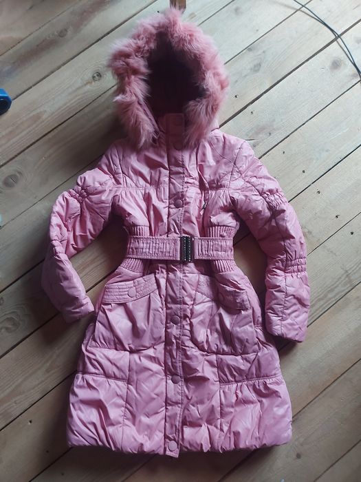 Пуховик тёплый 152 рост