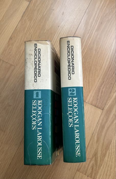 Dicionário enciclopédico Koogan Larouse Seleções -2volumes