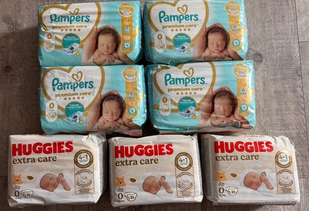Pampersy pampers 0