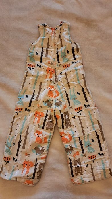 Kombinezon śpiworek z nogawkami do spania r.110